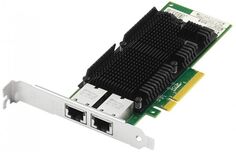 Сетевой адаптер LR-LINK LRES1025PT Intel X550 2xRJ45 10G/5G/2.5G/1G/100Mbps PCIe v2.1 x8