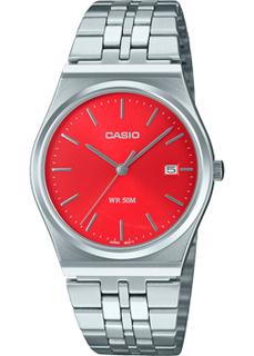 Японские наручные мужские часы Casio MTP-B145D-4A2. Коллекция Analog