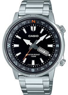 Японские наручные мужские часы Casio MTD-130D-1A4. Коллекция Analog