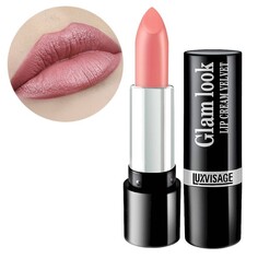 Помада губная glam look cream velvet Luxvisage