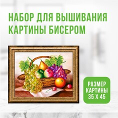 Набор для вышивания картины бисером NO Brand