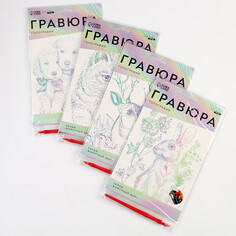 Набор гравюр NO Brand