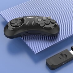 Игровая приставка sg800, 1600 игр, av кабель, 2 беспроводных джойстика, черная NO Brand
