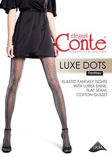 Колготки женские fantasy luxe dots Conte