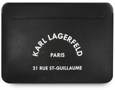 Karl Lagerfeld Чехол-конверт Lagerfeld Saffiano Sleeve RSG для ноутбуков 14", черный