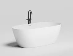 Ванна из литьевого мрамора 169,5x80,5 см Salini S-Sense Sofia 102516G