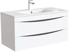 Тумба с раковиной белый 100,3 см IDDIS Cloud CLO10W1i95K