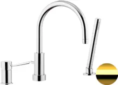 Смеситель на борт ванны Remer Minimal N072DO