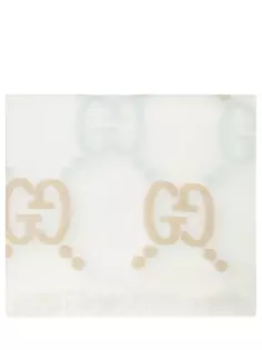 Шарф с логотипом GG-logo Gucci