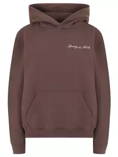 Худи хлопковое Sporty & Rich