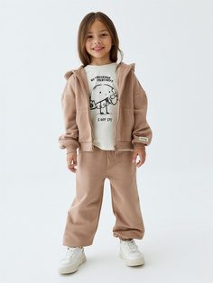 Базовые джоггеры для девочек из коллаборации sela х Ботанический сад