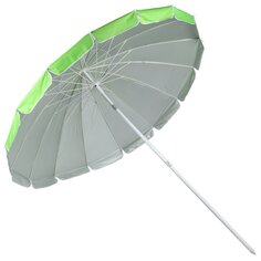 Зонт пляжный 250 см, с наклоном, 16 спиц, металл, LG5803