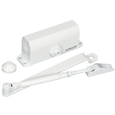 Доводчик дверной Apecs, DC-20.2/0850/045-A1-W, -30°C + 60 °C, до 45 кг, белый
