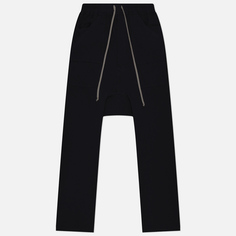 Мужские брюки Rick Owens DRKSHDW Lido Classic Cargo Drawstring, цвет чёрный, размер XXL