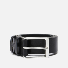 Ремень Hackett Tack Stitch H-Keeper, цвет чёрный