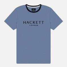 Мужская футболка Hackett Heritage Classic, цвет голубой, размер M