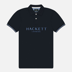 Мужское поло Hackett Heritage Classic, цвет синий, размер S