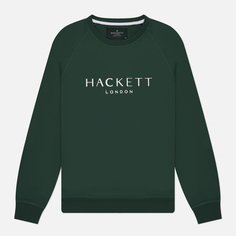 Мужская толстовка Hackett Heritage Crew Neck, цвет зелёный, размер S