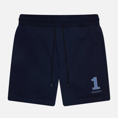 Мужские шорты Hackett Heritage Cotton Terry, цвет синий