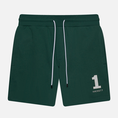 Мужские шорты Hackett Heritage Cotton Terry, цвет зелёный, размер XXL
