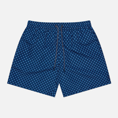 Мужские шорты Hackett Floral Geo Swim, цвет синий, размер M