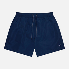 Мужские шорты Hackett Icon Solid Swim, цвет синий