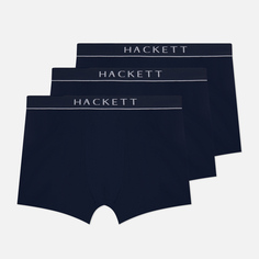 Комплект мужских трусов Hackett Core 3-Pack, цвет синий, размер XXL