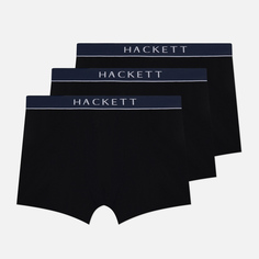 Комплект мужских трусов Hackett Core 3-Pack, цвет чёрный