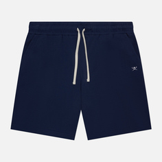Мужские шорты Hackett Classic Embroidered Icon Logo, цвет синий