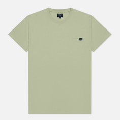 Мужская футболка Edwin Pocket, цвет зелёный, размер S