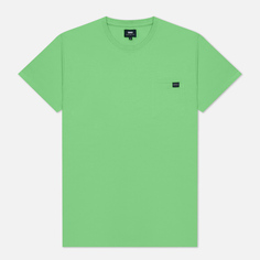 Мужская футболка Edwin Pocket, цвет зелёный, размер S