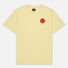 Мужская футболка Edwin Japanese Sun, цвет жёлтый, размер XXL