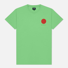 Мужская футболка Edwin Japanese Sun, цвет зелёный, размер XXL