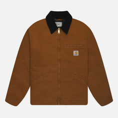 Мужская демисезонная куртка Carhartt WIP OG Detroit, цвет коричневый