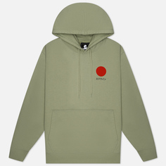 Мужская толстовка Edwin Japanese Sun Hoodie, цвет зелёный, размер XXL