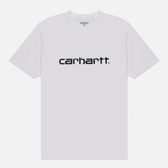Мужская футболка Carhartt WIP Script, цвет белый