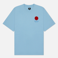 Мужская футболка Edwin Japanese Sun Supply, цвет голубой, размер L