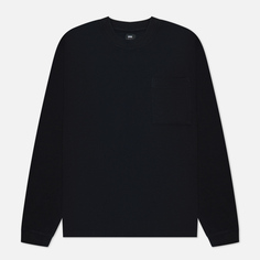 Мужской лонгслив Edwin Waffle Dizzy II, цвет чёрный