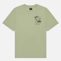 Мужская футболка Edwin Hazardous Voltage, цвет зелёный, размер XXL