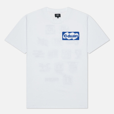 Мужская футболка Edwin Melody, цвет белый, размер XXL