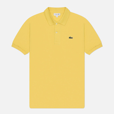 Мужское поло Lacoste L.12.12 Classic Fit, цвет жёлтый, размер XXL