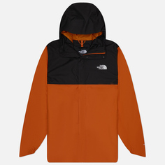 Мужская куртка ветровка The North Face Quest Zip-In, цвет оранжевый