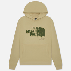 Мужская толстовка The North Face Graphic Hoodie 3, цвет бежевый