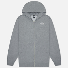 Мужская толстовка The North Face Essential Full-Zip Hoodie, цвет серый