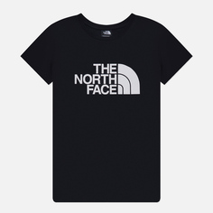 Женская футболка The North Face Easy Crew Neck, цвет чёрный, размер S