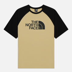 Мужская футболка The North Face Raglan Easy, цвет бежевый, размер XL