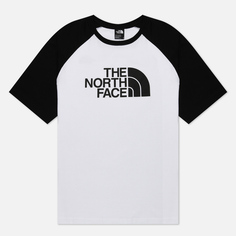 Мужская футболка The North Face Raglan Easy, цвет белый, размер XXL