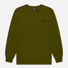 Мужской лонгслив The North Face Easy Crew Neck, цвет оливковый