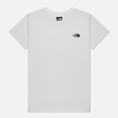 Женская футболка The North Face Simple Dome Crew Neck, цвет белый, размер L