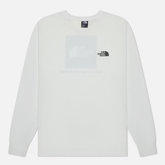 Мужской лонгслив The North Face Redbox Crew Neck, цвет белый